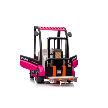 Wózek Widłowy Na Akumulator XMX638 Różowy