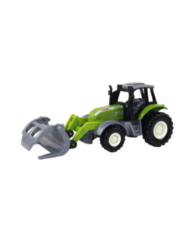 Traktor Koparka Zielony Krokodylek Pojazd Rolniczy