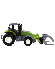 Traktor Koparka Zielony Krokodylek Pojazd Rolniczy