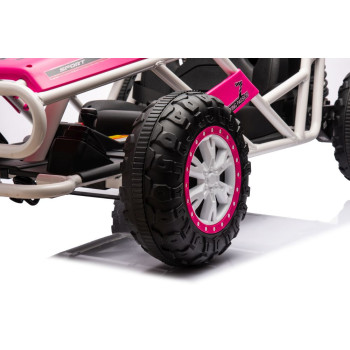 Auto Na Akumulator Buggy A8812 Różowe 24V