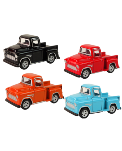 Resorak Z Napędem Frykcyjnym Auto Osobowe Pick Up 4 Kolory