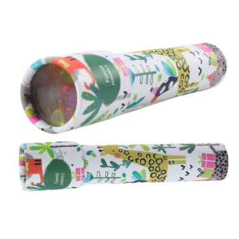 Kalejdoskop Dziecięcy Wzorki Kolory Biały Zwierzęta