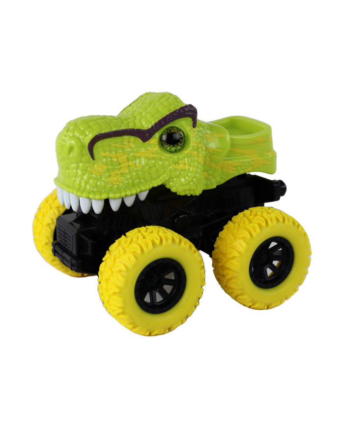 Pojazd Terenowy Pchacz  Tyranozaur Rex Gumowe Koła Zielony