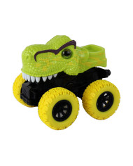 Pojazd Terenowy Pchacz  Tyranozaur Rex Gumowe Koła Zielony
