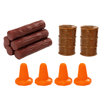 Ciężarówka Z Drewnem Niebieska Tir Przyczepa 1:24 Bale Dźwięki Światła