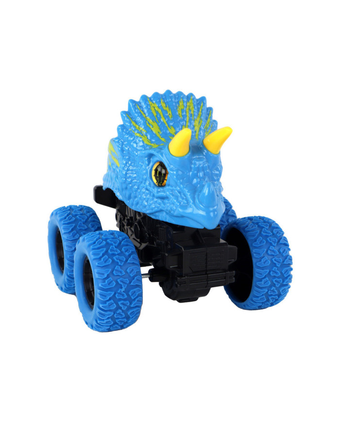 Pojazd Terenowy Pchacz Triceratops Gumowe Koła Niebieski
