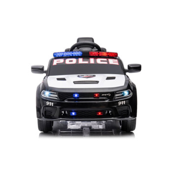 Auto Na Akumulator Dodge Charger Policyjny Biało- Czarny