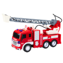 Wóz Strażacki Z Wysięgnikiem 1:16 Światła Dźwięki Woda Napęd Czerwony