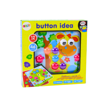 Puzzle Obrazkowe Kolorowe Przyciski Do Uzupełniania 12 Obrazków