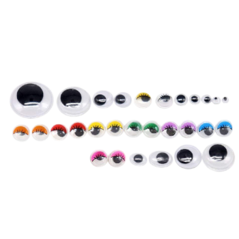 Zestaw Oczek Samoprzylepnych Ruchome Kolorowe Organizer 750 szt.