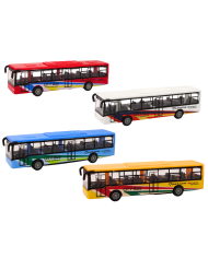Autobus Miejski Z Napędem Frykcyjnym 15cm Metalowy