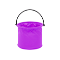 Wiaderko Składane Wielofunkcyjne PCV Do Wody Fioletowe