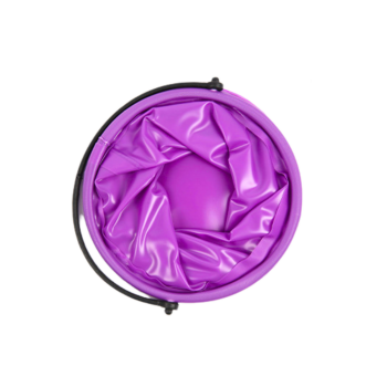 Wiaderko Składane Wielofunkcyjne PCV Do Wody Fioletowe