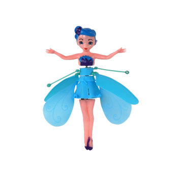 Magiczna Lalka Latająca Wróżka Niebieska Sterowana Ręką