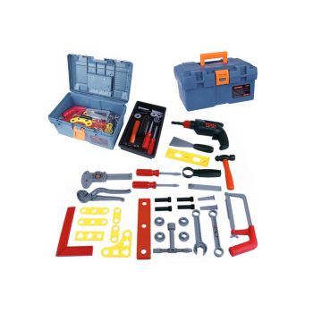 Zestaw Majsterkowicza Skrzynka Narzędzia Wiertarka Akcesoria