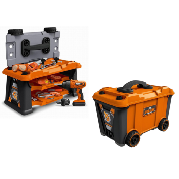 Zestaw Majsterkowicza Skrzynka Narzędzia Wiertarka Na Baterie