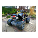 Quad na Akumulator Duże Koła Czarny