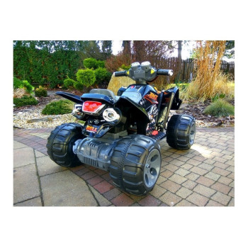 Quad na Akumulator Duże Koła Czarny