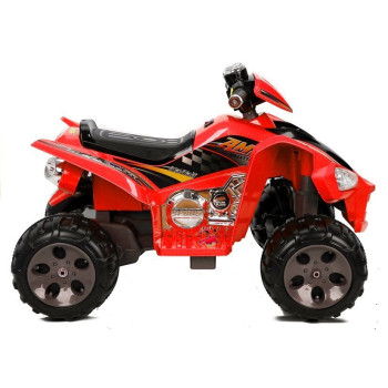 Quad na Akumulator Duże Koła Czerwony