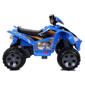 Quad na akumulator Duże Koła Niebieski