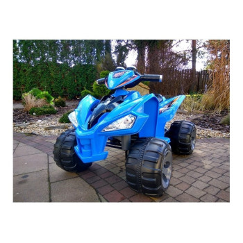 Quad na akumulator Duże Koła Niebieski