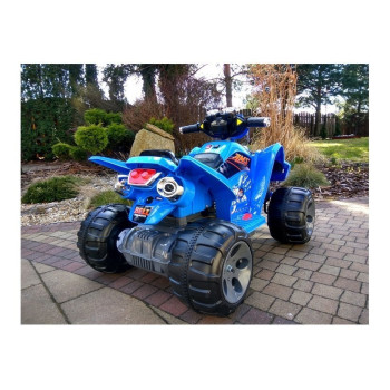 Quad na akumulator Duże Koła Niebieski