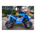 Quad na akumulator Duże Koła Niebieski