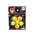Zestaw Piłeczek Kauczukowych Emoji Żółte 6 Szt