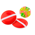 Gra Zręcznościowa Paletki Okrągłe Piłka Z Przyssawkami Czerwony