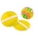 Gra Zręcznościowa Paletki Okrągłe Piłka Z Przyssawkami Żółty