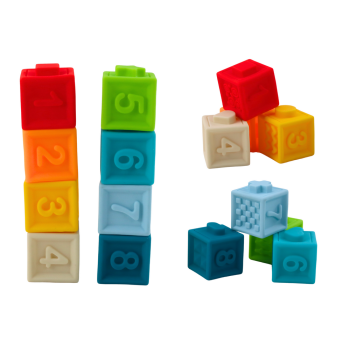 Miękkie Klocki Edukacyjne Do Kąpieli 20 Elementów Zwierzęta Kształty