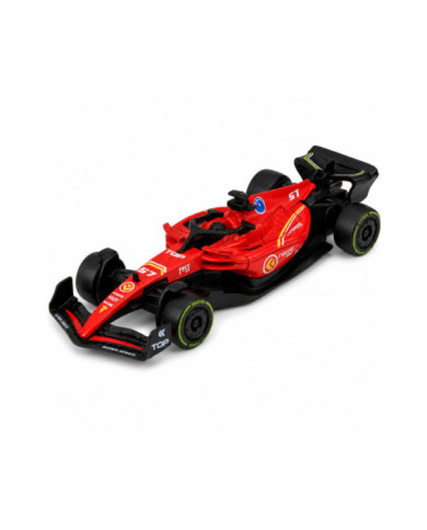 Autko Wyścigówka Metalowa Formuła Napęd Pull Back Czerwona 1:43