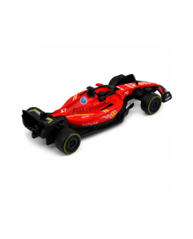 Autko Wyścigówka Metalowa Formuła Napęd Pull Back Czerwona 1:43