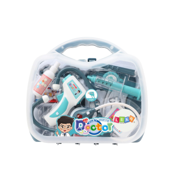 Zestaw Medyczny Małego Doktora W Walizce Światła Dźwięki Niebieski