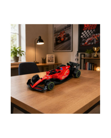 Autko Wyścigówka Metalowa Formuła Napęd Pull Back Czerwona 1:43