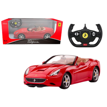Auto R/C 1:24 Zdalnie Sterowane Sportowe Ferrari California Czerwone