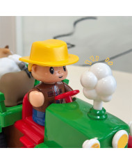 Traktor Edukacyjny Interaktywny Dla Malucha Zwierzęta Światła Dźwięki