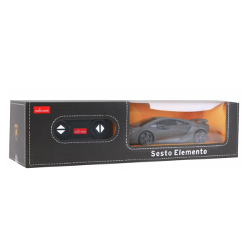 Auto Sportowe RC 1:24 Zdalnie Sterowane Lamborghini Sesto Elemento Szare