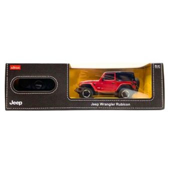 Auto R/C 1:24 Zdalnie Sterowany JEEP Wrangler JL Rubicon Czerwony