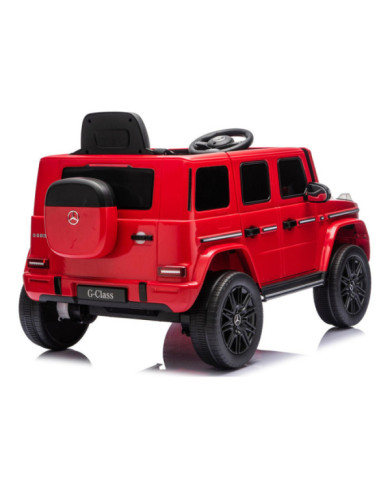 Pojazd Na Akumulator Mercedes G 4x4 24V 2580 Czerwony