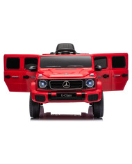 Pojazd Na Akumulator Mercedes G 4x4 24V 2580 Czerwony