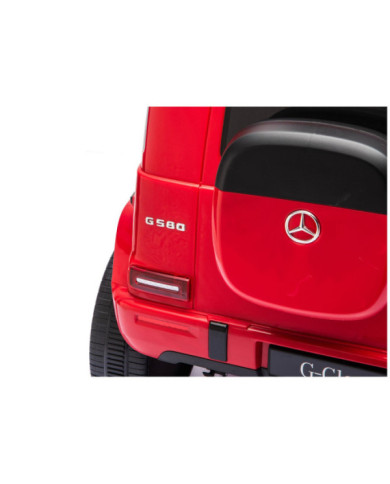 Pojazd Na Akumulator Mercedes G 4x4 24V 2580 Czerwony
