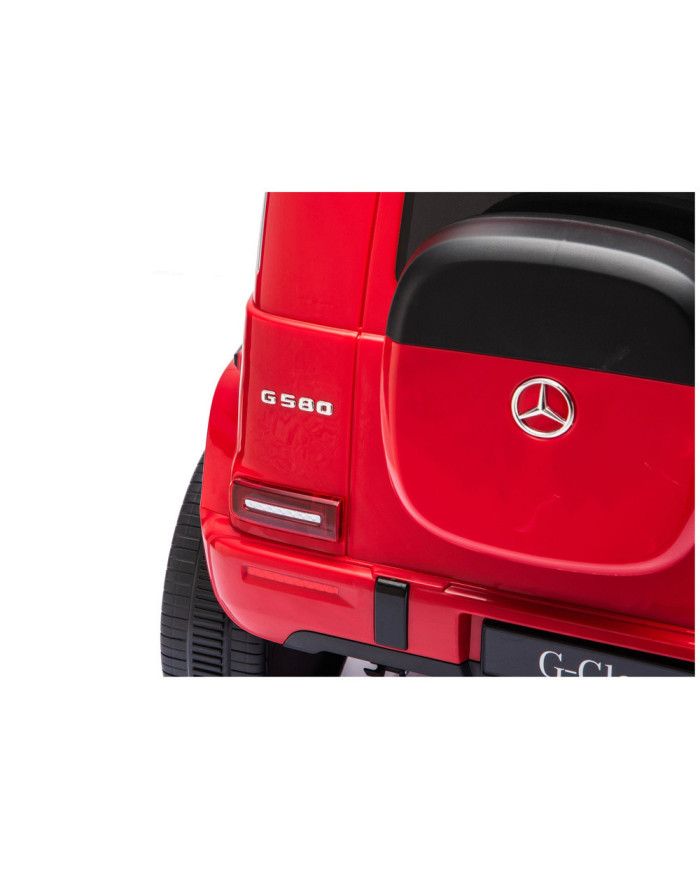 Pojazd Na Akumulator Mercedes G 4x4 24V 2580 Czerwony