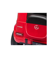 Pojazd Na Akumulator Mercedes G 4x4 24V 2580 Czerwony
