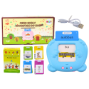 Tablet Do Kart Edukacja Nauka Języka Polski Angielski 224 Słowa Niebieski