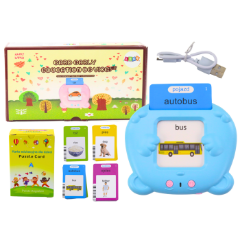 Tablet Do Kart Edukacja Nauka Języka Polski Angielski 224 Słowa Niebieski