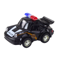 Autko Policyjne Klasyczne 1:38 Napęd Światła Dźwięki Czarny