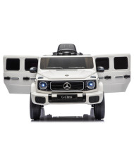 Pojazd Na Akumulator Mercedes G 4x4 24V 2580 Biały