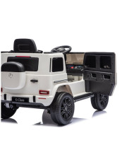 Pojazd Na Akumulator Mercedes G 4x4 24V 2580 Biały