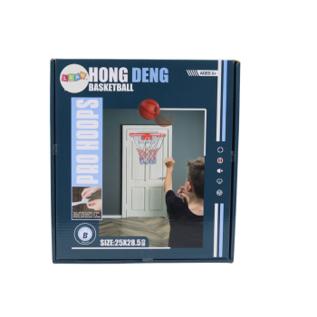 Zestaw Do Gry w Koszykówkę Obręcz Piłka Pompka